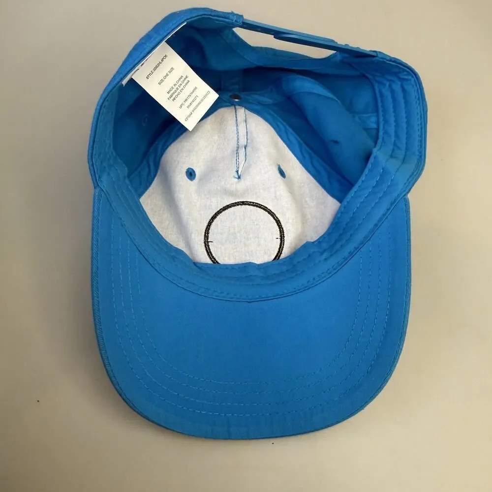 Pokemon Hat Cap Blue 100% Cotton Snapback Youth Adult One-Size EUC